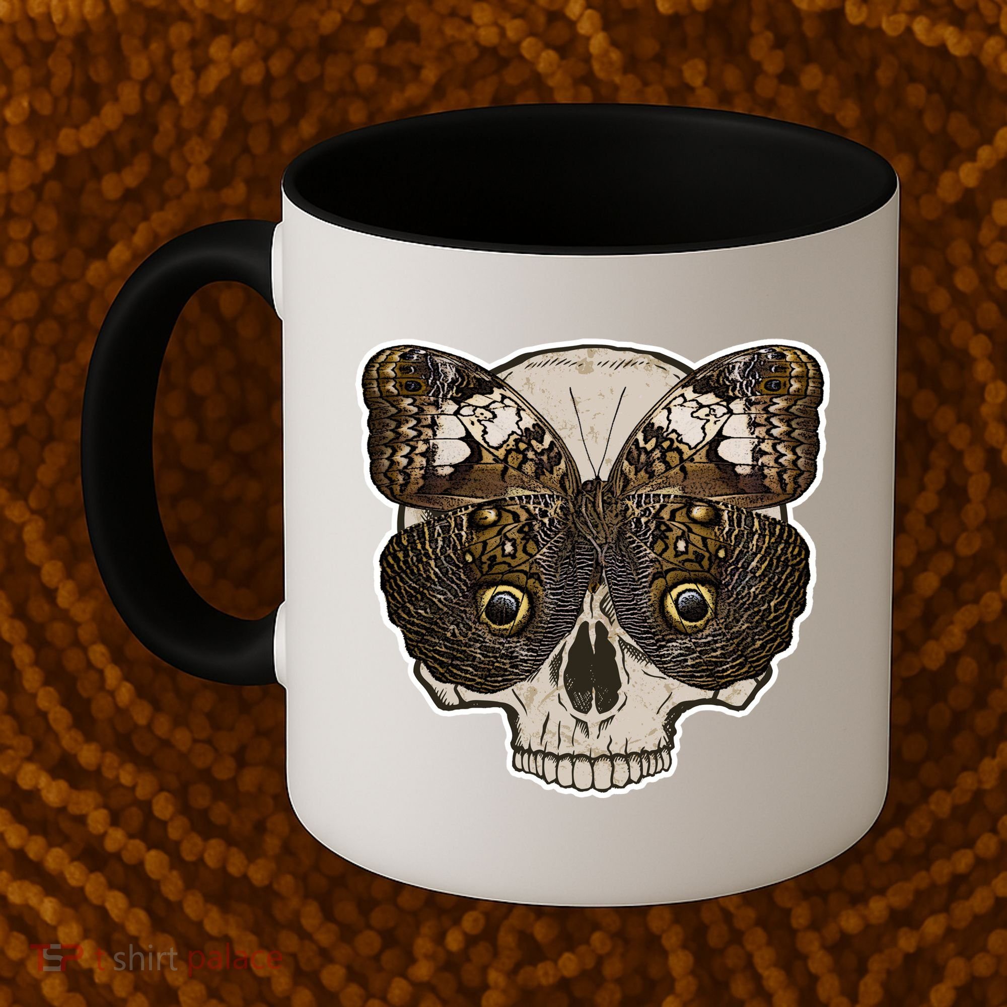 Butterfly Skull Moth Coffee Mug