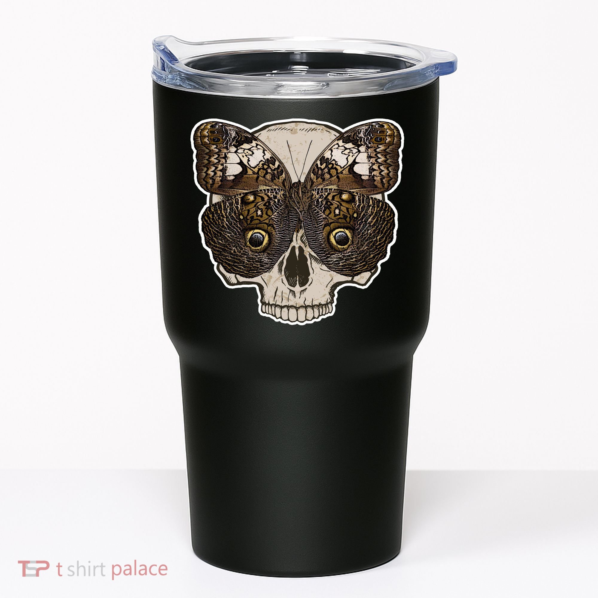 Butterfly Skull Moth Tumbler