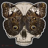 Butterfly Skull Moth Tumbler thumb 3