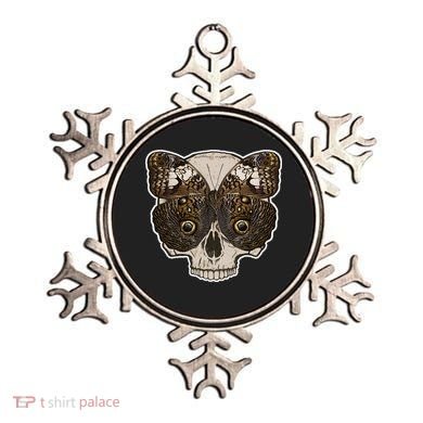 Butterfly Skull Moth Ornament
