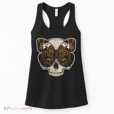 Butterfly Skull Moth Women's Tank Top