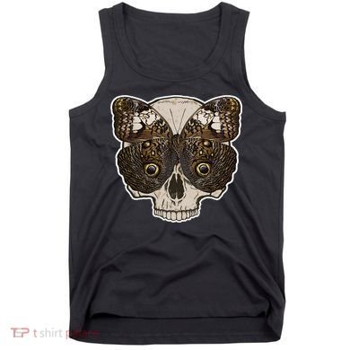 Butterfly Skull Moth Tank Top