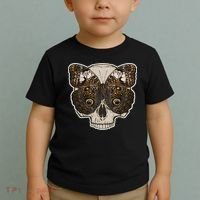 Butterfly Skull Moth Toddler T-Shirt thumb 2