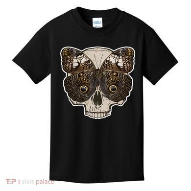 Butterfly Skull Moth Kids T-Shirt