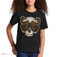 Butterfly Skull Moth Kids T-Shirt thumb 2