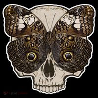 Butterfly Skull Moth Kids T-Shirt thumb 4