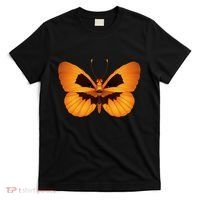 Butterfly With Face Halloween Pumpkin T-Shirt thumb 0