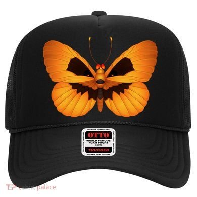 Butterfly With Face Halloween Pumpkin Hat