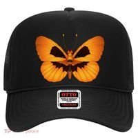 Butterfly With Face Halloween Pumpkin Hat thumb 0
