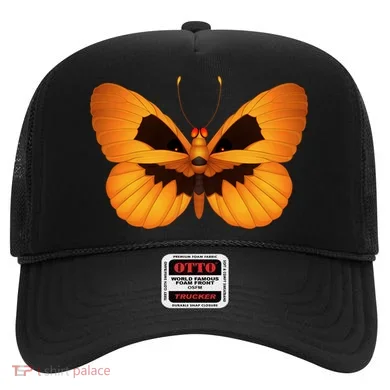 Butterfly With Face Halloween Pumpkin Hat