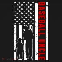 Baseball Uncle USA Flag Backpack thumb 2