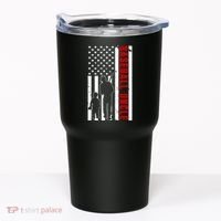 Baseball Uncle USA Flag Tumbler thumb 0