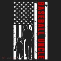 Baseball Uncle USA Flag Tumbler thumb 3