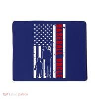 Baseball Uncle USA Flag Mousepad thumb 0