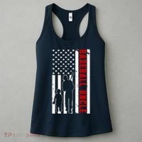 Baseball Uncle USA Flag Women's Tank Top thumb 3