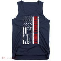 Baseball Uncle USA Flag Tank Top thumb 0