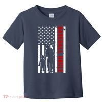 Baseball Uncle USA Flag Toddler T-Shirt thumb 0