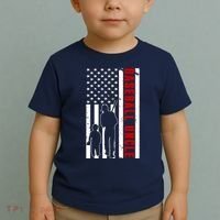 Baseball Uncle USA Flag Toddler T-Shirt thumb 2