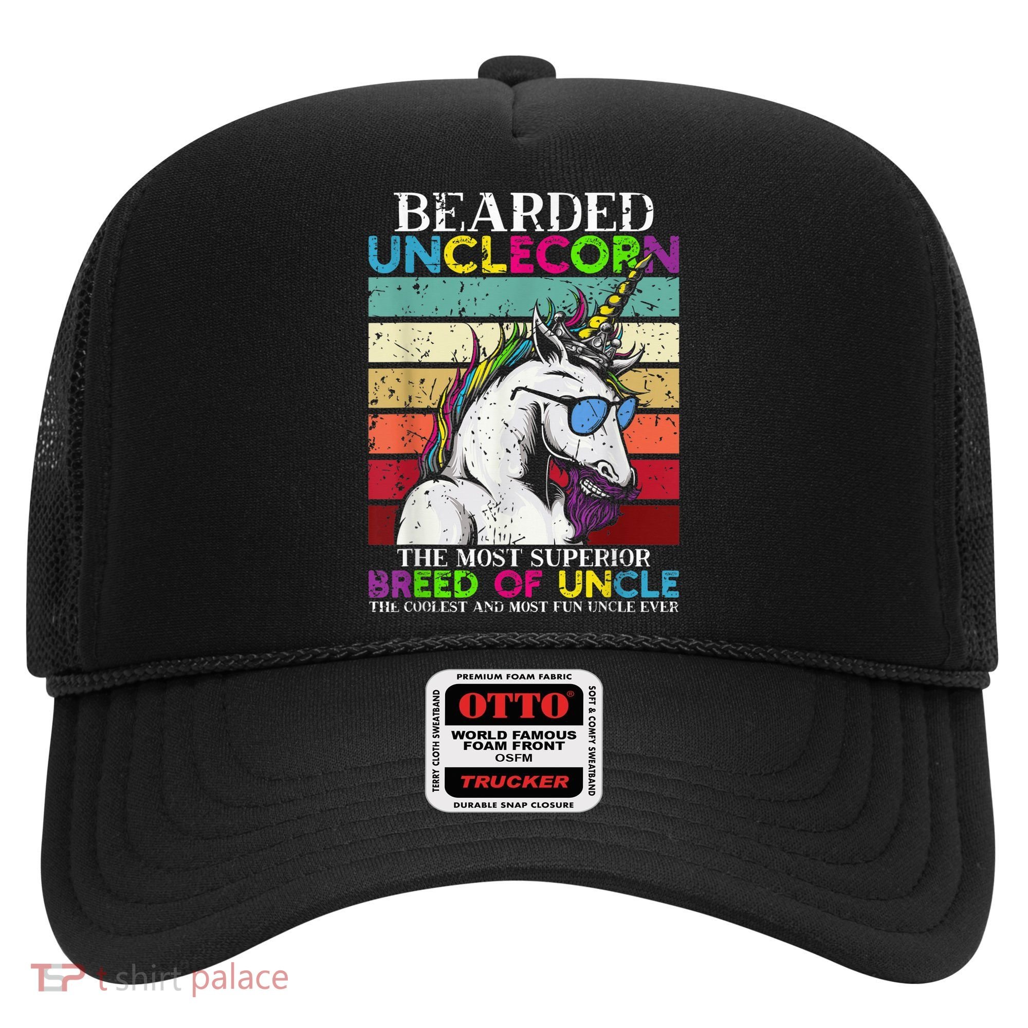 Bearded Unclecorn Uncle Unicorn  Funny Hat