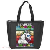 Bearded Unclecorn Uncle Unicorn  Funny Tote Bag thumb 0
