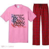 Buckle Up We The People Are In For A Ride Pajama Set thumb 0