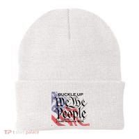 Buckle Up We The People Are In For A Ride Beanie thumb 0