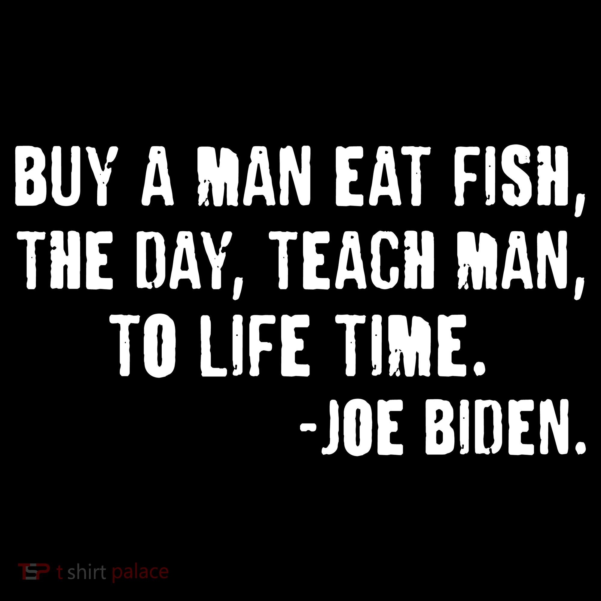 Buy A Man Eat Fish Joe Biden  Ornament