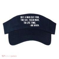 Buy A Man Eat Fish Joe Biden  Visor thumb 0