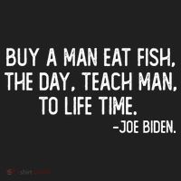 Buy A Man Eat Fish Joe Biden Scrambled Quote Hat thumb 2