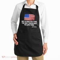 Buy A Man Eat Fish Joe Biden USA American Flag Apron thumb 2