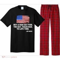 Buy A Man Eat Fish Joe Biden USA American Flag Pajama Set thumb 0