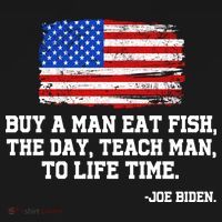 Buy A Man Eat Fish Joe Biden USA American Flag Women's Hoodie thumb 2