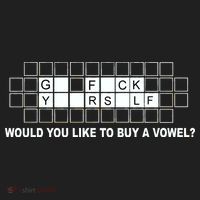Buy A Vowel Go Fuck Yourself Funny Women's Sweatshirt thumb 2