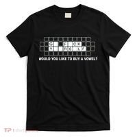 Buy A Vowel Go Fuck Yourself Funny T-Shirt thumb 0