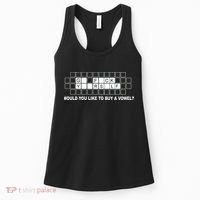 Buy A Vowel Go Fuck Yourself Funny Women's Tank Top thumb 0