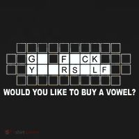 Buy A Vowel Go Fuck Yourself Funny Women's Tank Top thumb 5