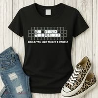Buy A Vowel Go Fuck Yourself Funny Women's T-Shirt thumb 3