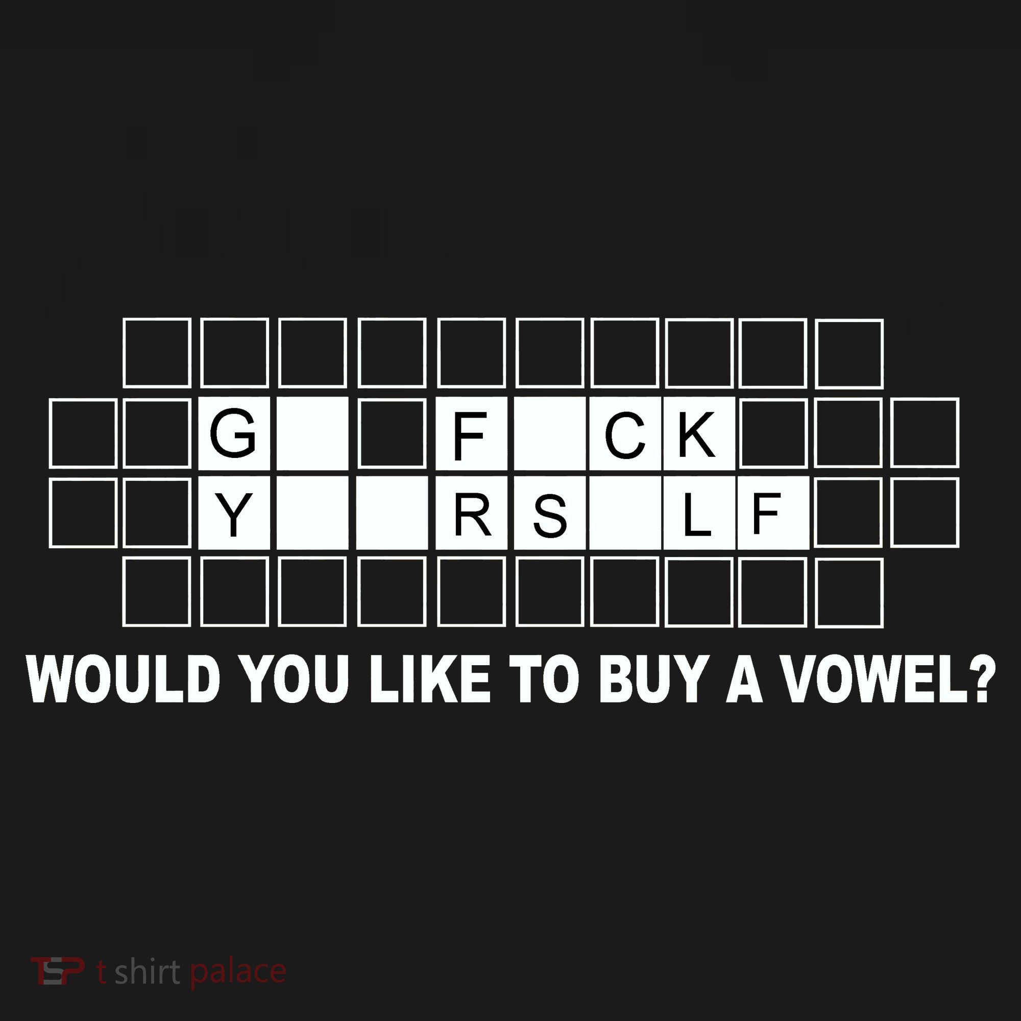 Buy A Vowel Go Fuck Yourself Funny Kids Sweatshirt