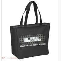Buy A Vowel Go Fuck Yourself Funny Tote Bag thumb 2