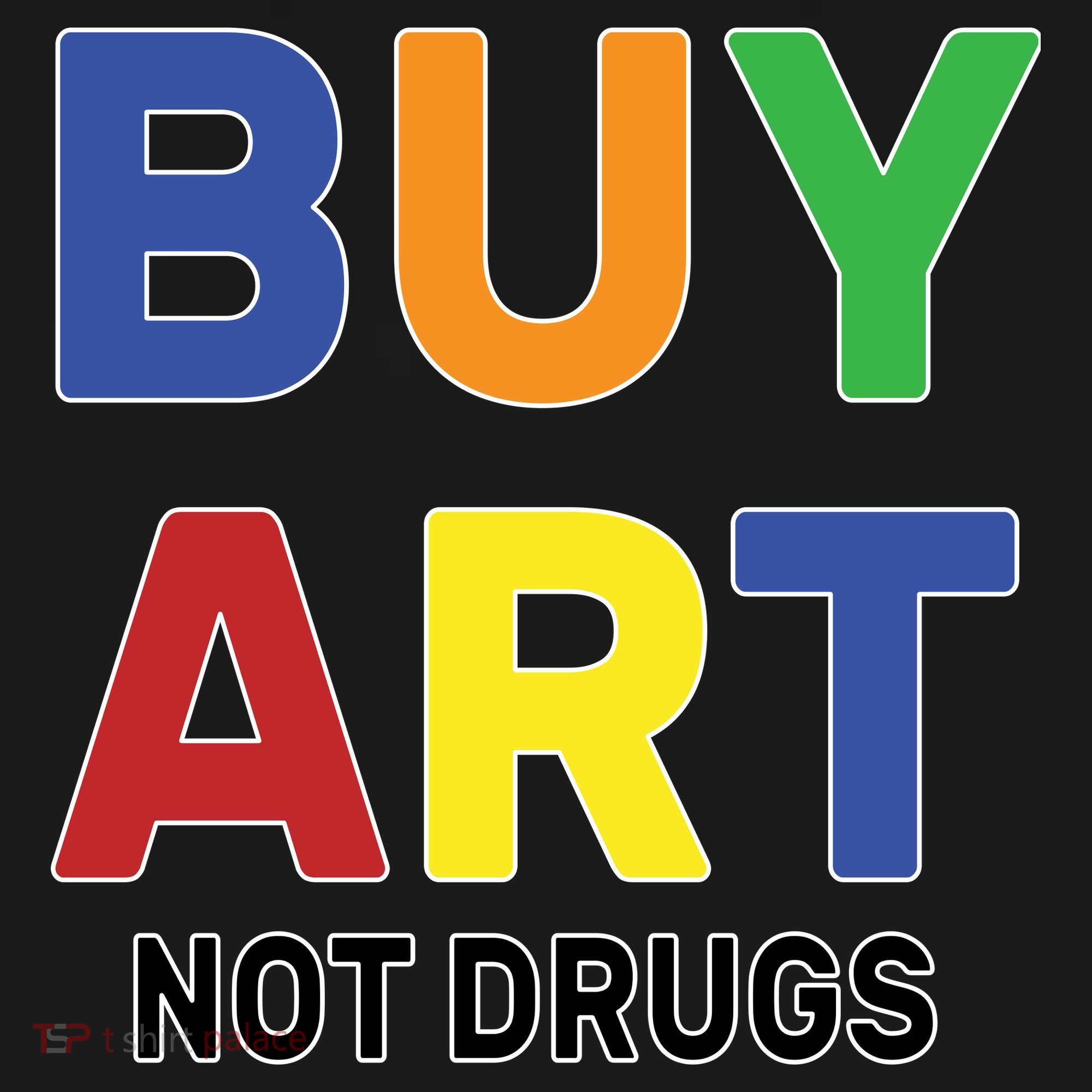 Buy Art Not Drugs Logo Backpack