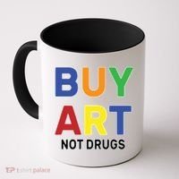 Buy Art Not Drugs Logo Coffee Mug thumb 0