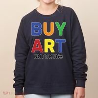 Buy Art Not Drugs Logo Women's Sweatshirt thumb 0