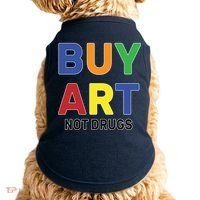 Buy Art Not Drugs Logo Doggie Tank thumb 0