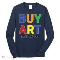 Buy Art Not Drugs Logo Long Sleeve Shirt thumb 0