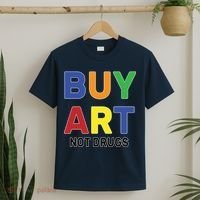 Buy Art Not Drugs Logo T-Shirt thumb 2