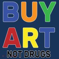 Buy Art Not Drugs Logo Mousepad thumb 1