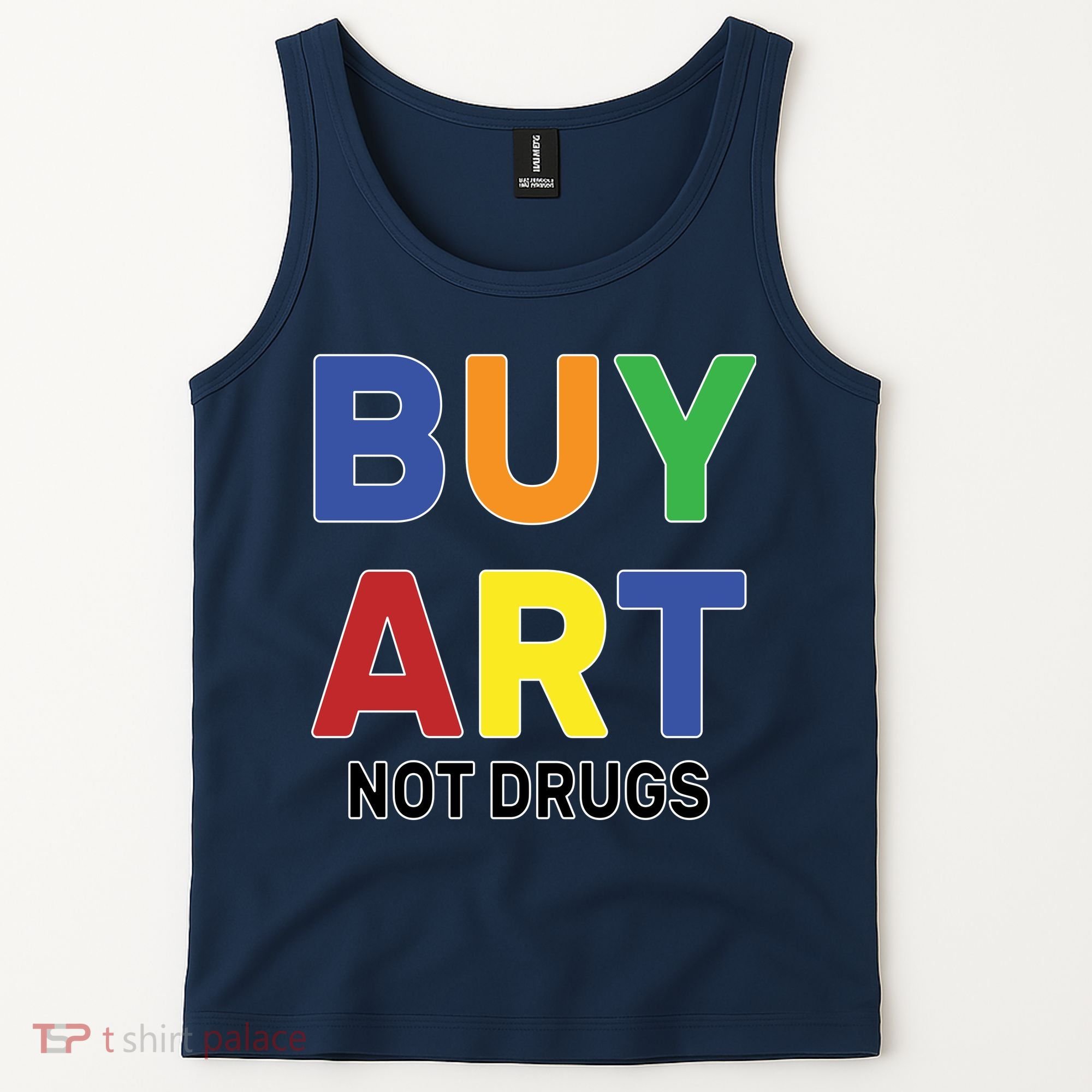 Buy Art Not Drugs Logo Tank Top