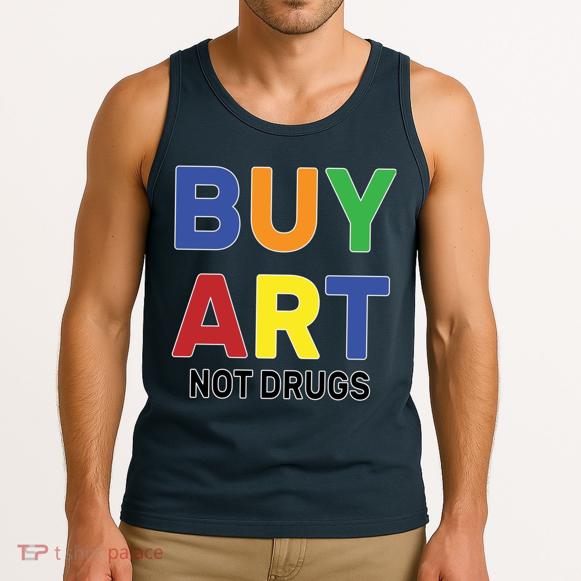 Buy Art Not Drugs Logo Tank Top