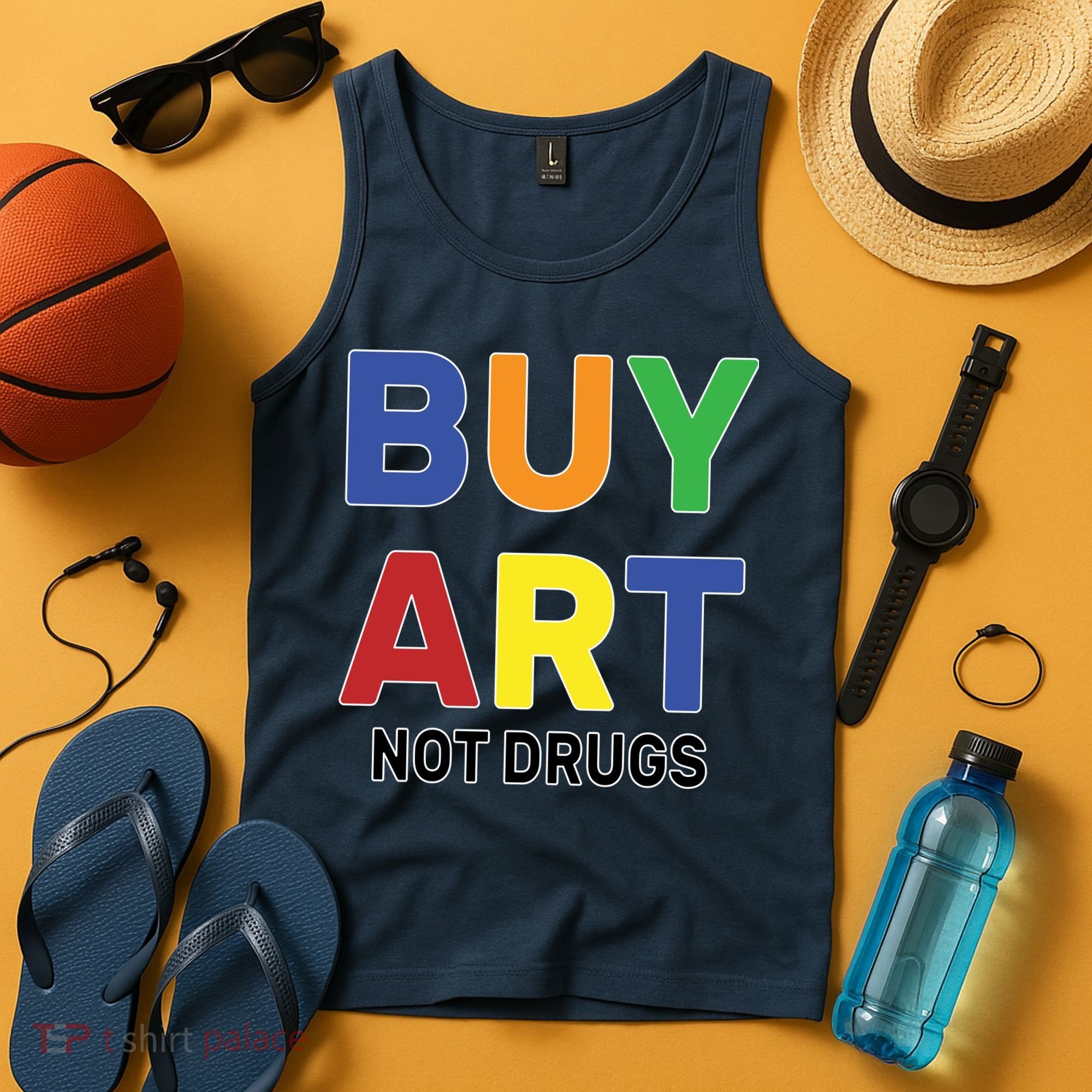 Buy Art Not Drugs Logo Tank Top