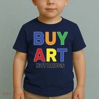 Buy Art Not Drugs Logo Toddler T-Shirt thumb 2